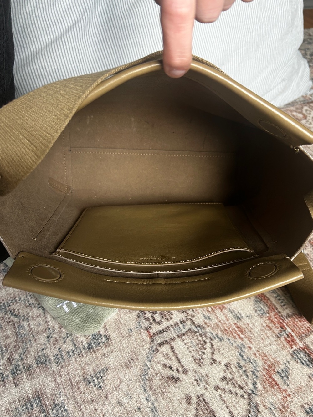 Everlane Work Tote Tan Crossbody Bag - Picture 13 of 13
